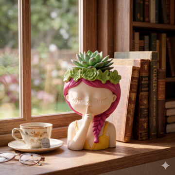 Molde de Silicona Muñeca Floral Silencio 3D para Velas, Yeso y Resina - Imagen 2
