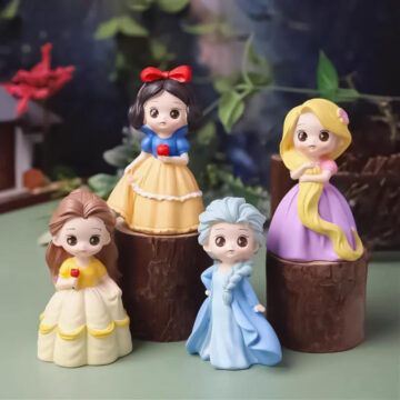 Molde De Silicona Muñeca Princesa Para Yeso Resina O Velas Rapunzel - Imagen 2