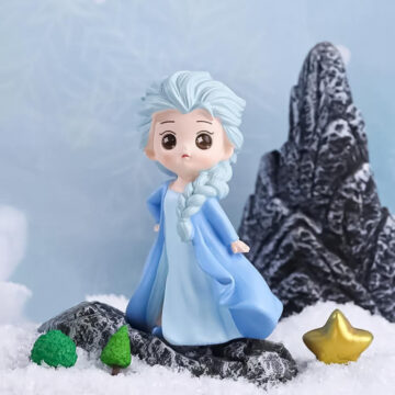 Molde De Silicona Muñeca Princesa Para Yeso Resina O Velas Elsa - Imagen 2