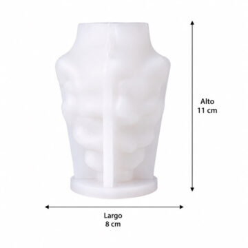 Molde De Silicona Vela Floral Lirios Decorativa 3D Para Velas Yeso Resina - Imagen 3