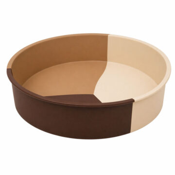 Molde Para Tortas De Silicona 25cm Tortera Fija Tricolor - Imagen 4