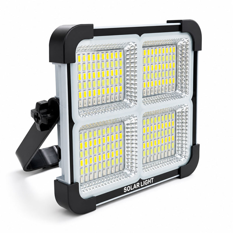 Reflector Solar LED Portátil Recargable USB 240 LEDs Camping Emergencia