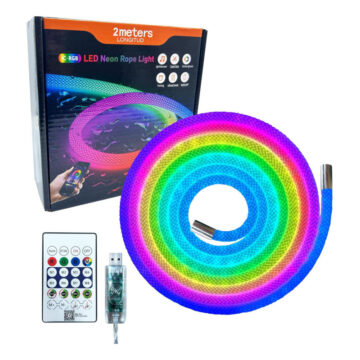 Soga LED RGB 5 Metros USB Aplicacion Y Control Remoto