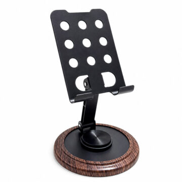 Soporte Celular Ajustable Plegable Metálico Base Antideslizante