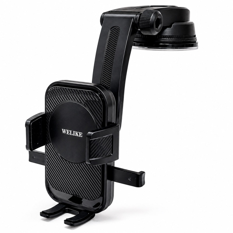 Soporte Celular Auto Parabrisas Tablero Con Sopapa Ajustable 360° Universal