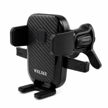 Soporte Celular Auto Rejilla Universal 360° Ajustable Bloqueo Automático - Imagen 7