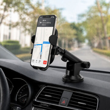 Soporte Celular Auto Universal Con Ventosa Ajustable 360° Antivibración - Imagen 5