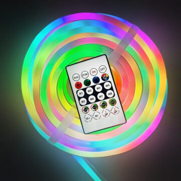 Tira LED De Neon Rgbic 5 Metros Conexión USB Y Control Remoto - Imagen 5