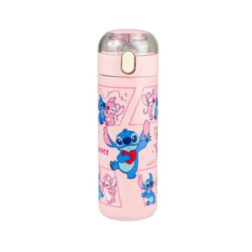 Vaso Termico Infantil Tapa Hermetica Boquilla De Silicona Varios Personajes 400ml - Imagen 2