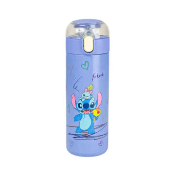 Vaso Termico Infantil Tapa Hermetica Boquilla De Silicona Varios Personajes 400ml - Imagen 3
