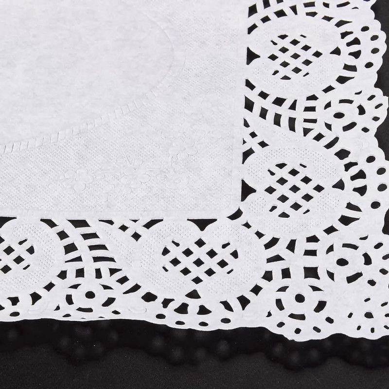 Blondas De Papel Rectangular 30x40cm Caladas Pack x100 - Imagen 4