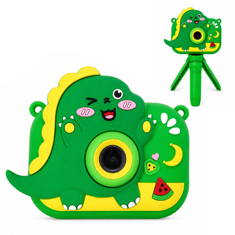 Camara Digital Infantil Con Funda De Silicona Y Tripode Recargable - Imagen 10
