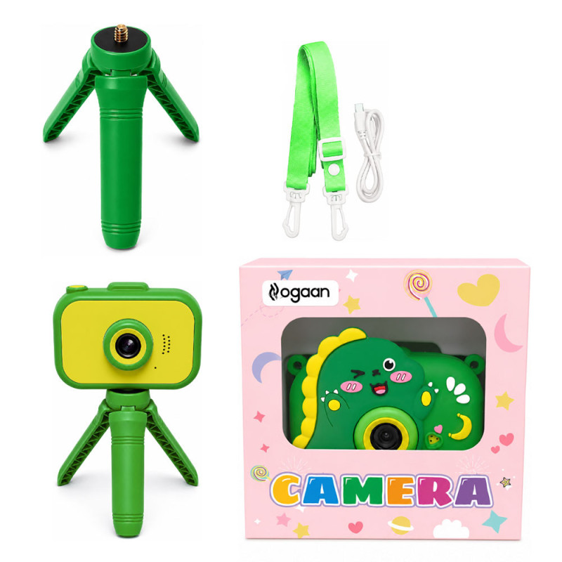 Camara Digital Infantil Con Funda De Silicona Y Tripode Recargable - Imagen 6