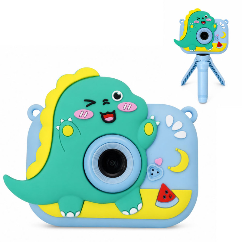 Camara Digital Infantil Con Funda De Silicona Y Tripode Recargable - Imagen 9