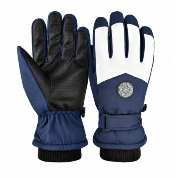 Guantes De Esquí O Nieve Termicos Velcro Ajustable Dedos Para Pantalla
