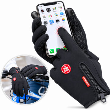 Guantes Termicos Para Moto O Bici Neoprene Interior Polar