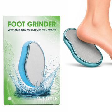 Piedra Magica De Cristal Exfoliadora Manual Para Talones