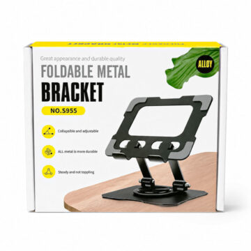 Soporte De Metal Ajustable 360° Base Antideslizante Para Tablet